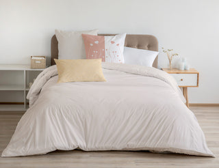 Growing Love Decorative Throw Pillow, Sunwashed Brick, 18"x18"