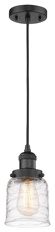 INNOVATIONS 201C-BK-G513 1-Light Mini Pendant Matte Black