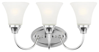 Generation Lighting 44807EN3 Holman 3 Light 18"W LED Vanity Light - Chrome