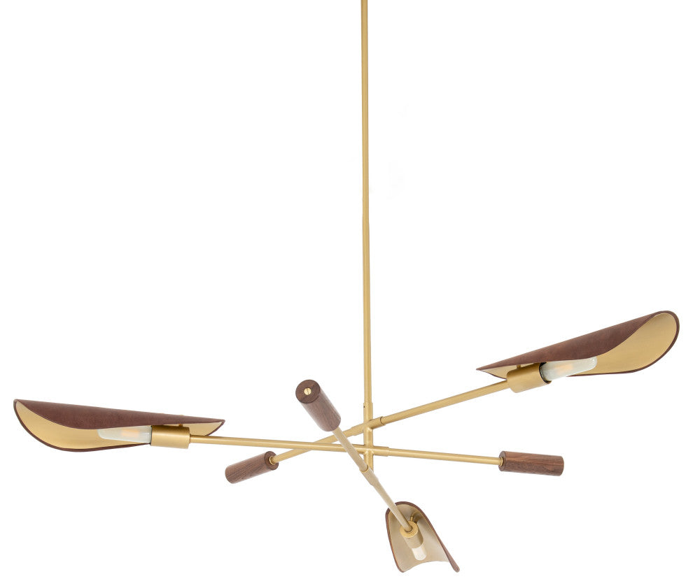 Astrid Chandelier-Dark Brown Elek