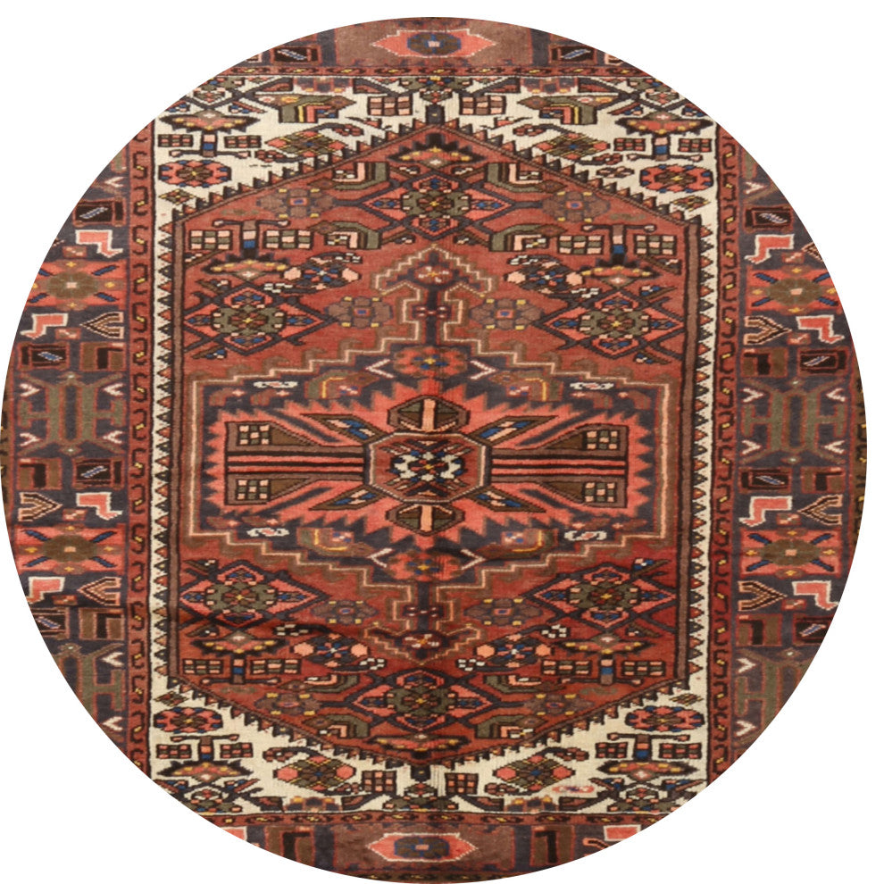 Ahgly Company Indoor Round Traditional Area Rugs, 3' Round