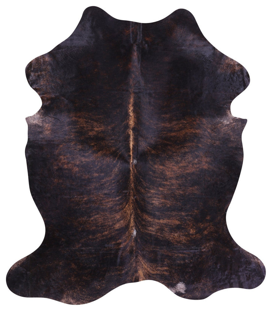 7' 10" X 7' 0" Natural Cowhide Rug C1984