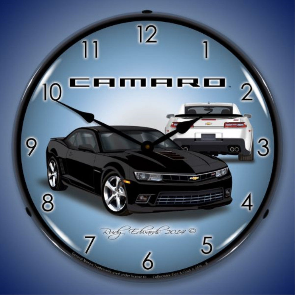 GMRE1401485 2014 SS Camaro Black Clock
