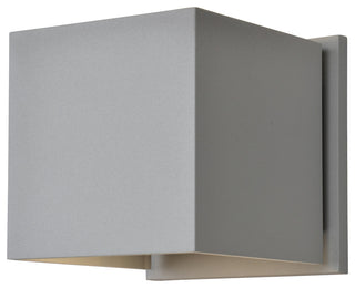 Square Marine Grade Adjustable Wet Location LED Wallwasher, Satin