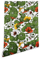 Deny Designs Marta Barragan Camarasa Flowering Garden Wallpaper, Green, 2''x8''