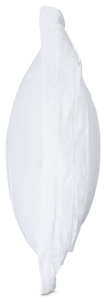 Addison 7-Piece King Linen Duvet Set - White