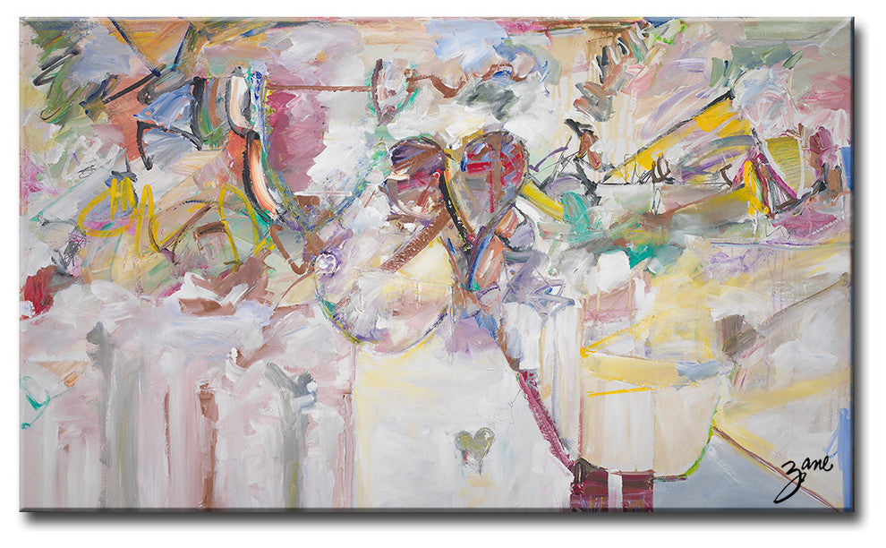 Abstract XXI, Canvas Wall Art, 40"x24"