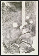 "The Song of The Dog" Framed Canvas Giclee by Edgar Degas, 16x23"