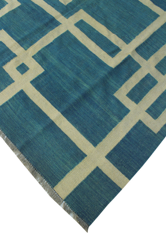 Winchester Kilim Ulbala Blue Rug