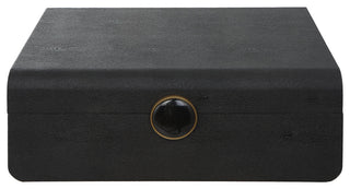 Lalique Black Shagreen Box