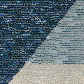 Sadie Angles Power-Loomed Area Rug, Blue/Purple, 2'3"x8'