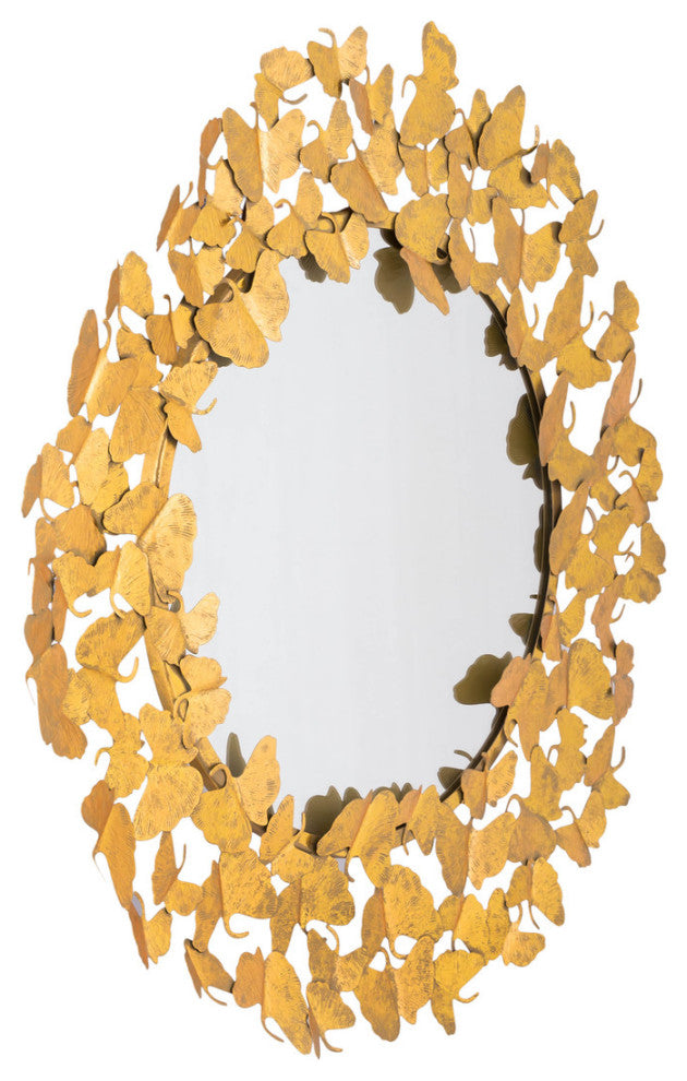 Lyrical 36 Inch Mirror - Gold