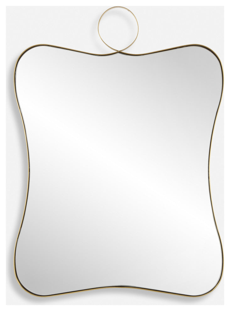 Uttermost - 09974 - Mirror - Talia - Antique Brass