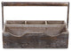 4-Slot Wooden Garden Caddy