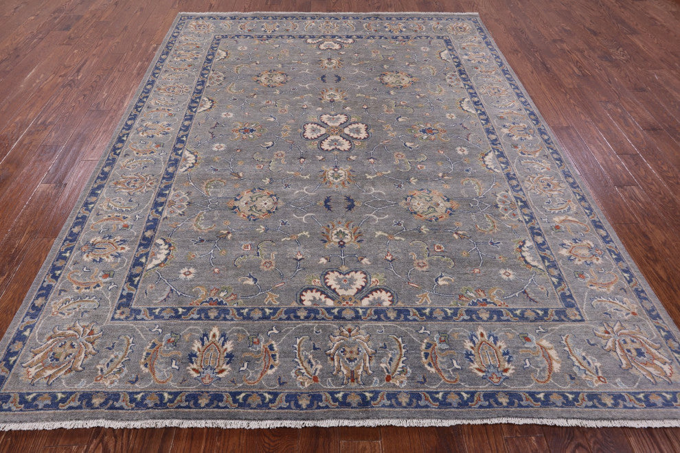 Turkish Oushak Handmade Rug 8' 0" X 10' 0" - Q12809