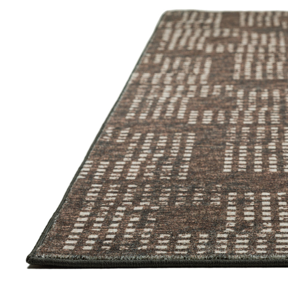 Dalyn Delano DA1 Chocolate 2'6"x12' Runner Rug
