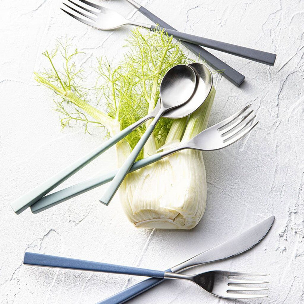 Degrenne Fuse Color Flatware Set | 24 Pieces