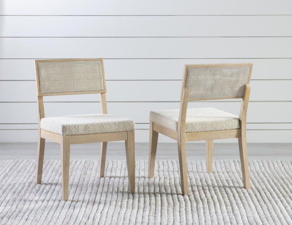 Biscayne Woven Back Side Chairs, Set of 2