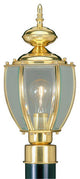Livex Lighting 1 Light Pb Outdoor Post Lantern - 2009-02