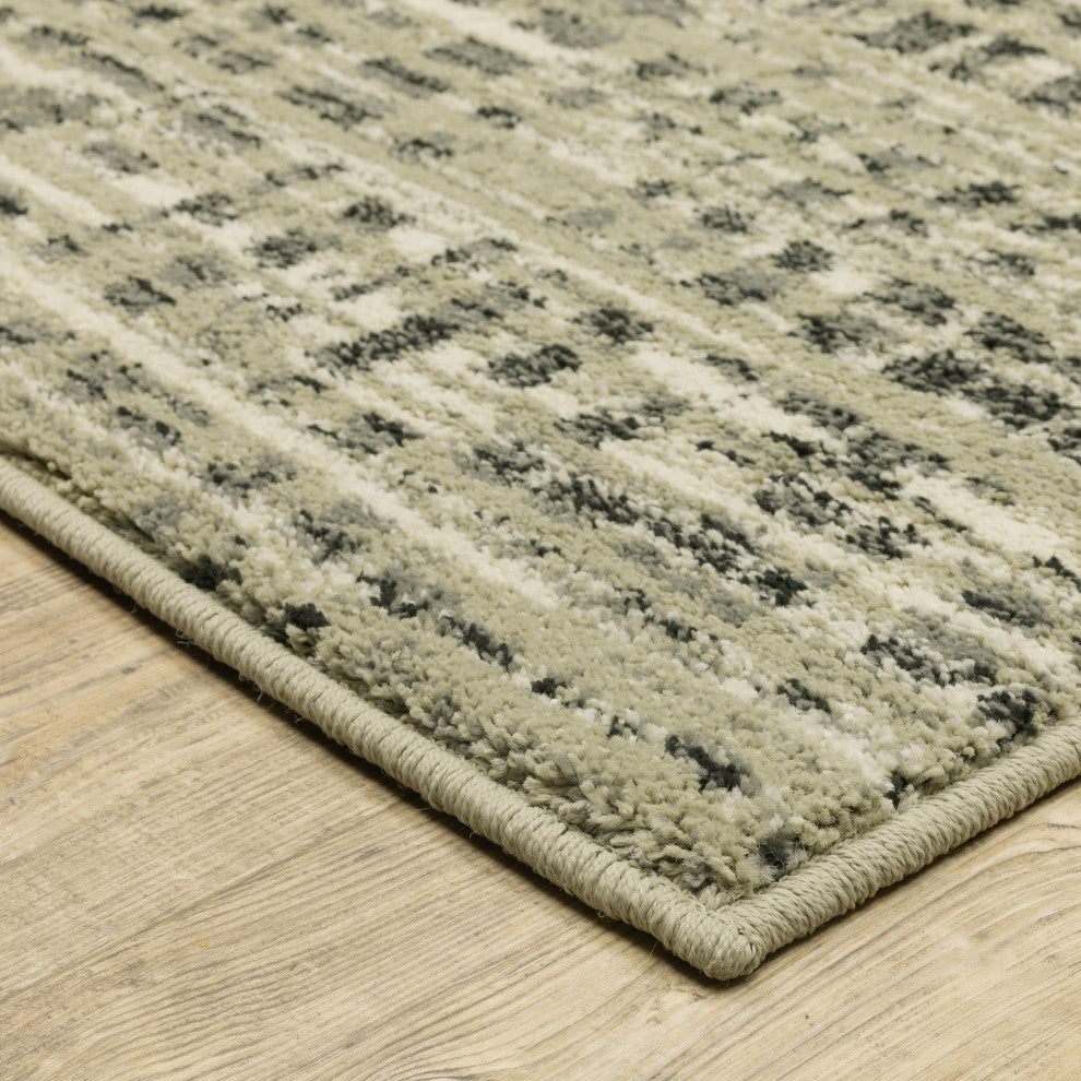 Sarasota Striped Indoor Area Rug, Beige, 2' x 3'