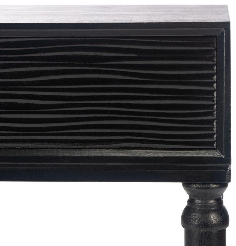 Safavieh Mabel 1 Drawer Accent Table, Black
