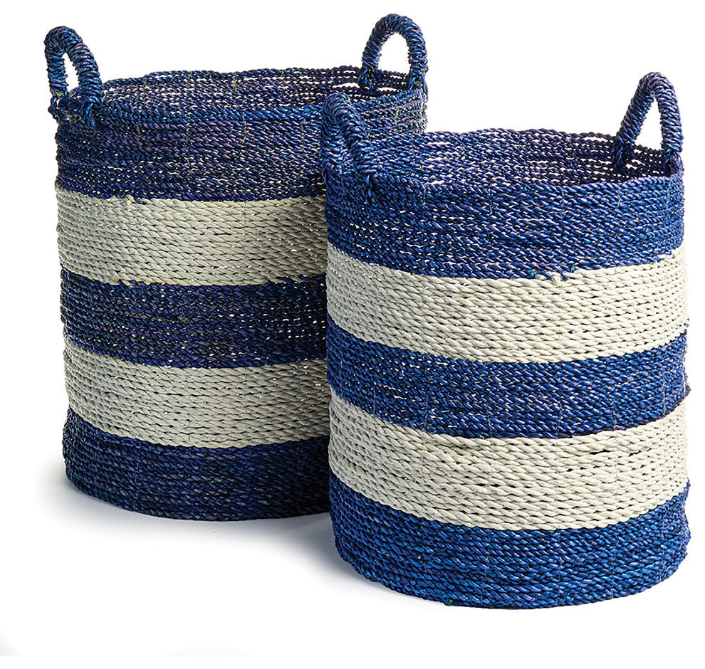 Barclay Butera Totes Adore Utility Baskets, Set of 2