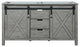 Lexora Home Marsyas 60" Vanity Cabinet in Ash Gray
