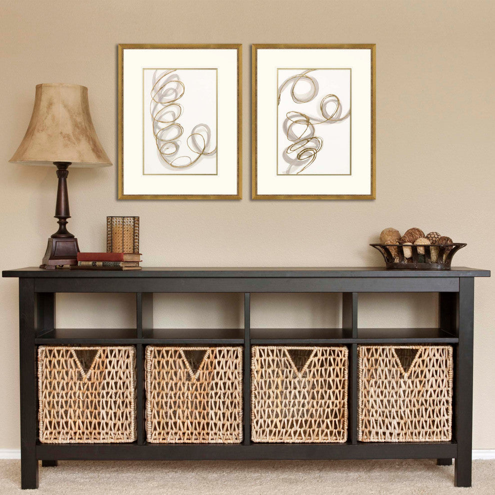 Radiant Spiral I, 2-Piece Set Framed Art