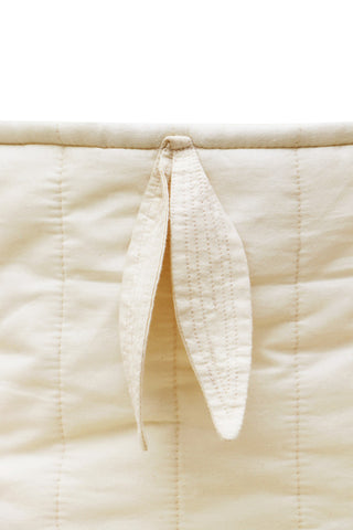 Bambie Quilted Baskets, Set of 2, Natural