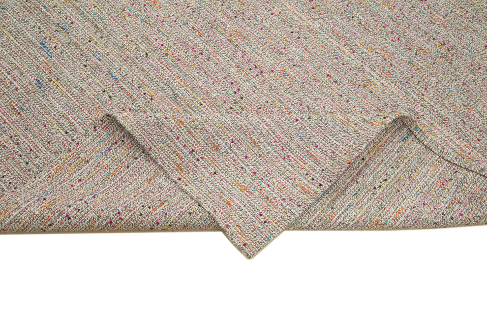 Rug N Carpet - Handmade Turkish 10' 4'' x 12' 2'' Flatweave Wool Kilim Rug