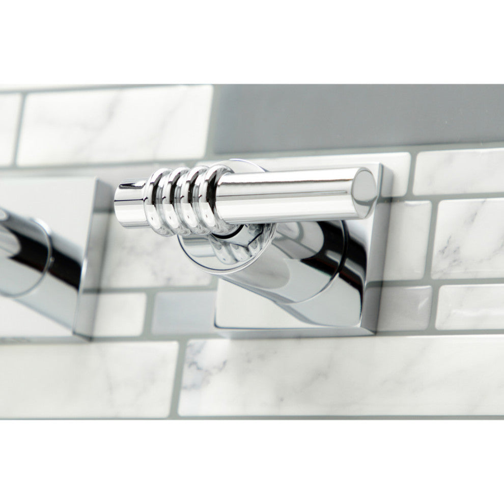 KS6051ML Wall Mount Tub Faucet, Polished Chrome