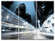 "Night Traffic in Hong Kong" Canvas Print, 3 Panels, 36"x28"