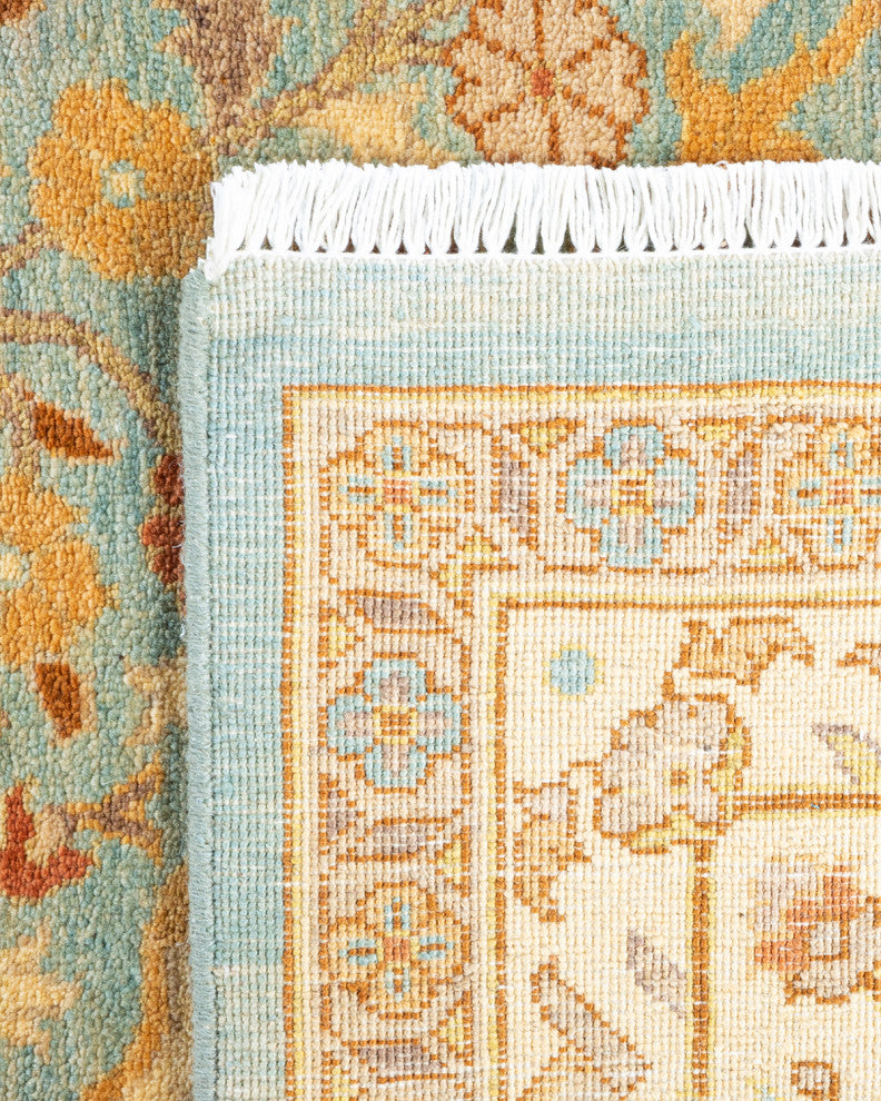 ECLECTIC, Hand Knotted Area Rug 8' 10" X 6' 1"