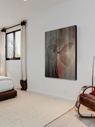 "Sea Tree" UV Ink Print on Brushed  Aluminum, 24"x36"
