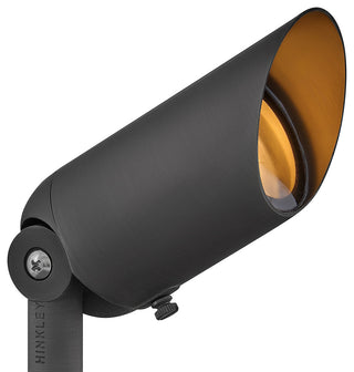 Hinkley Lumacore 12V Variable Output Led 3000K Spot Light, Brass Satin Black