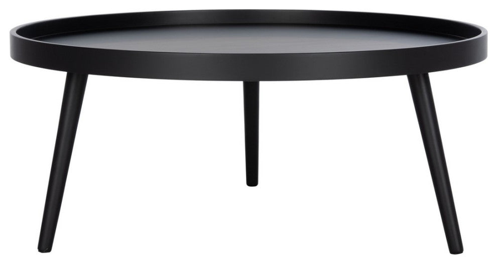 Safavieh Fritz Tray Top Coffee Table, Black