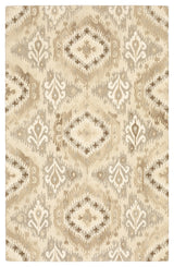 Oriental Weavers Anastasia Beige/Ivory Abstract Indoor Area Rug 3'6"X5'6"