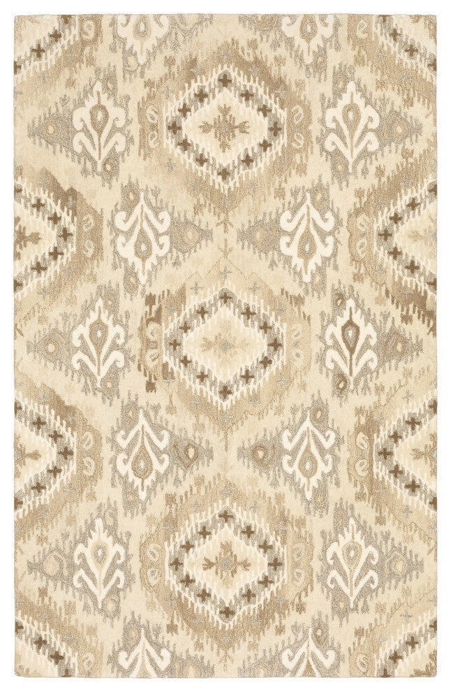 Oriental Weavers Anastasia Beige/Ivory Abstract Indoor Area Rug 3'6"X5'6"