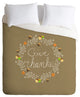 Lisa Argyropoulos Giving Thanks Duvet Cover, 88"x104"