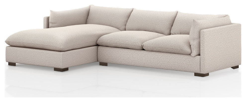 Westwood 2pc Laf Sectional-112''-Pebble