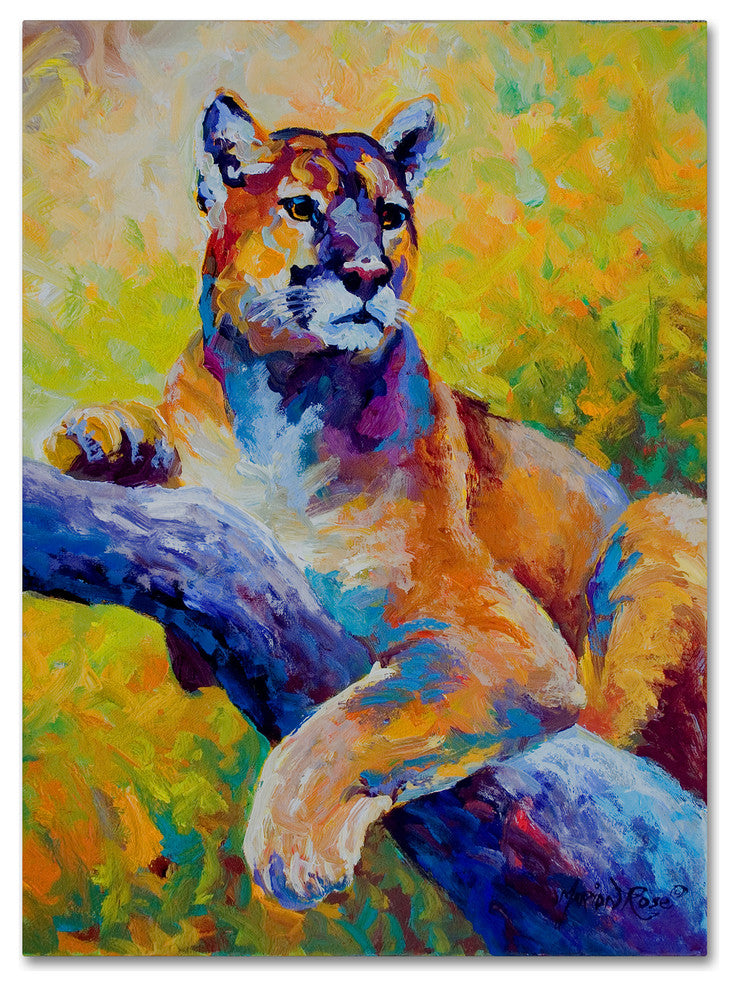 Marion Rose 'Cub' Canvas Art, 24" x 32"