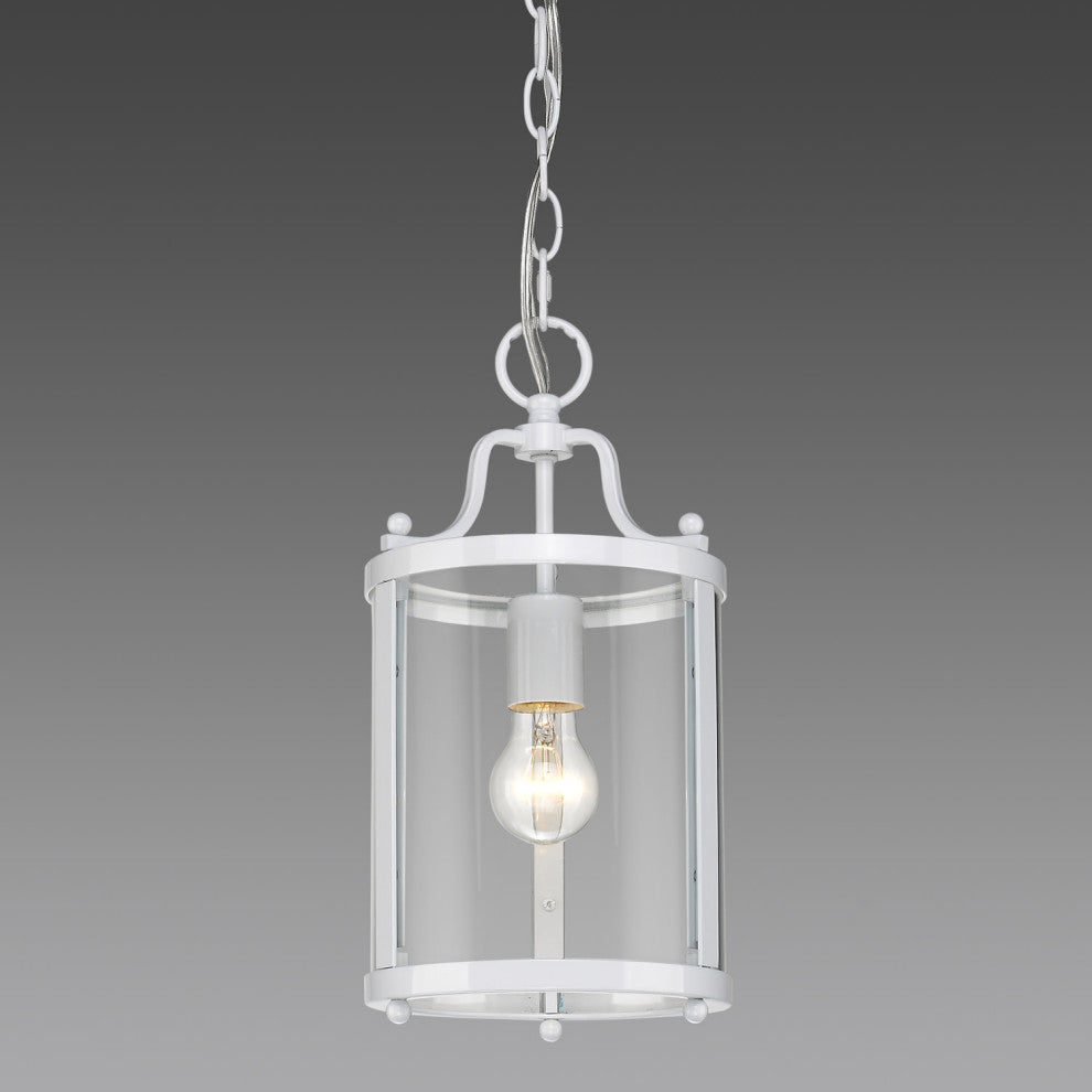 Golden Lighting 1157-M1L Payton 7"W Mini Pendant - Black