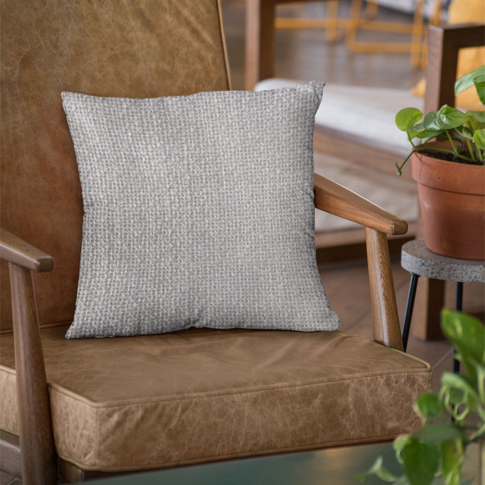 Moondust Radiance Luxury Throw Pillow in Gold Leaf, 22"x22"