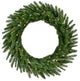 36-In. Green Fir Wreath, White Led