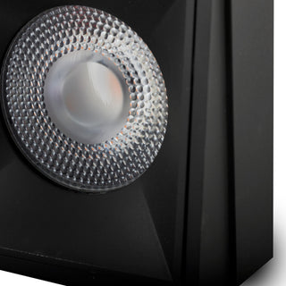 3.25" Square Integrated LED Surface Mounted Downlight Commercial Grade, Black