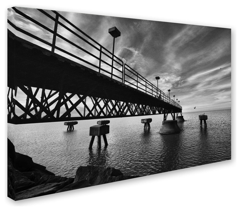 Jason Shaffer ''Edgewater'' Canvas Art, 19x12