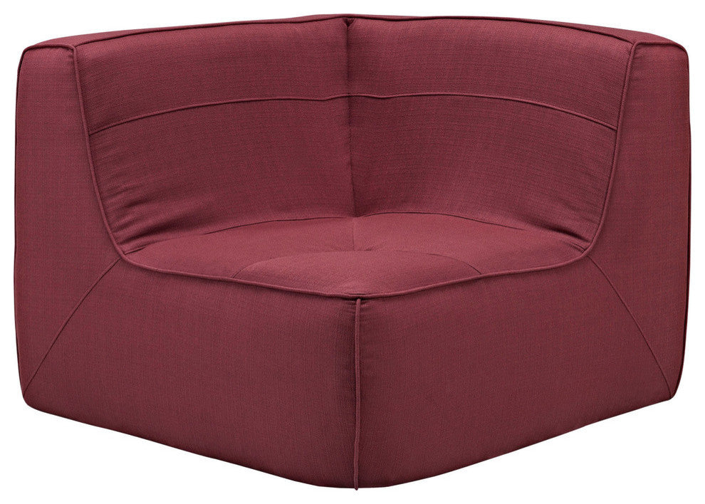 Modern Contemporary Living Room Upholstered Corner Sofa Berry