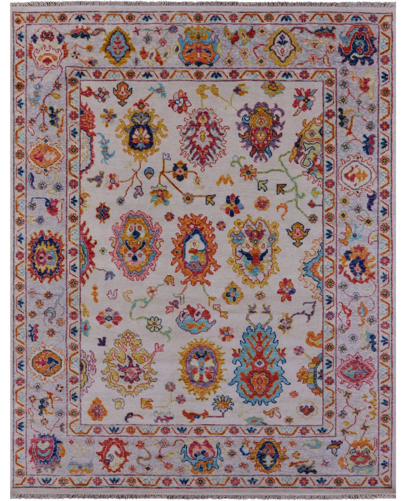 9' 2" X 12' 0" Turkish Oushak Handmade Wool Rug - Q14797