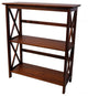 Montego Bookcase, Walnut, 3 Shelf