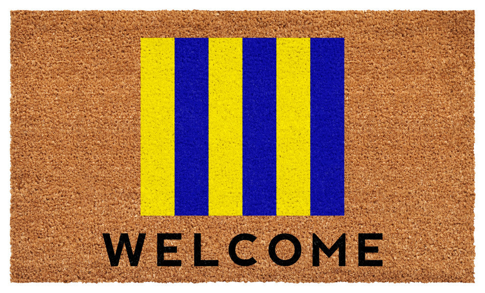 Calloway Mills Nautical Personalized Doormat Doormat, Letter G